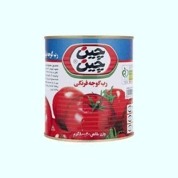 رب گوچه فرنگی چین چین پاستوریزه خوش طعم و لذیذ مناسب کدبانوهای عزیز فروشگاه مواد غذایی پیک