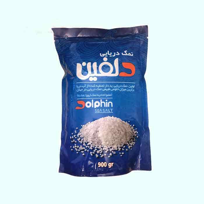نمک دریایی دلفین 900 گرم فروشگاه مواد غذایی پیک نمک دریایی دلفین 900 گرم فروشگاه مواد غذایی پیک