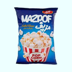 پفیلا مزمز پاپ کرن نمکی فروشگاه مواد غذایی پیک