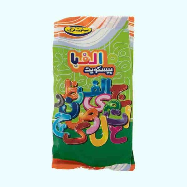 بیسکویت گرجی الفبا فروشگاه مواد غذایی پیک