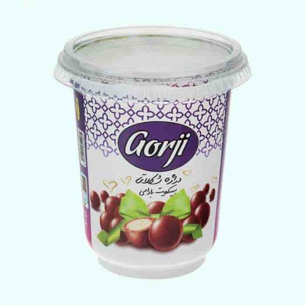 دراژه شکلاتی بیسگویت بادامی فروشگاه مواد غذایی پیک