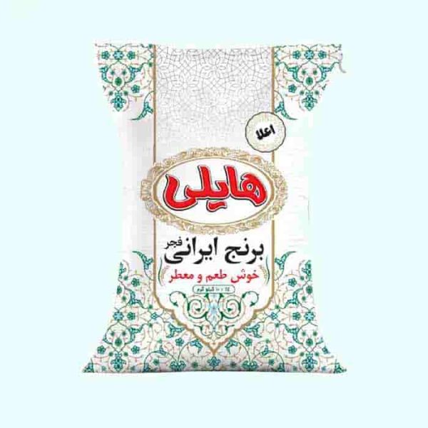 برنج ایرانی هایلی سبوس دار درجه یک فجر معطر 1 کیلو گرم فروشگاه مواد غذایی پیک