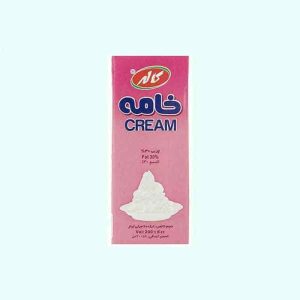 خامه شکلات کاله کم چرب خوشمزه و تازه فروشگاه مواد غذایی پیک