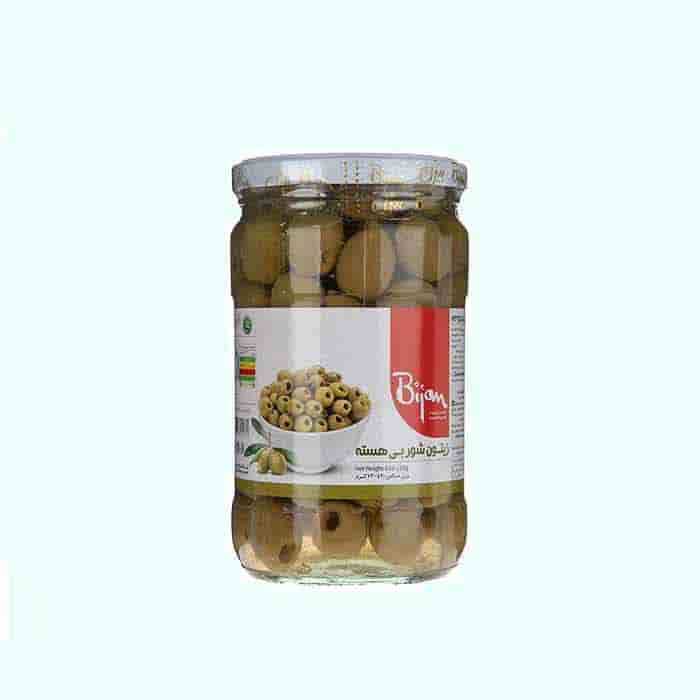 زیتون شور بیژن فروشگاه مواد غذایی پیک زیتون شور بی هسته بیژن فروشگاه مواد غذایی پیک
