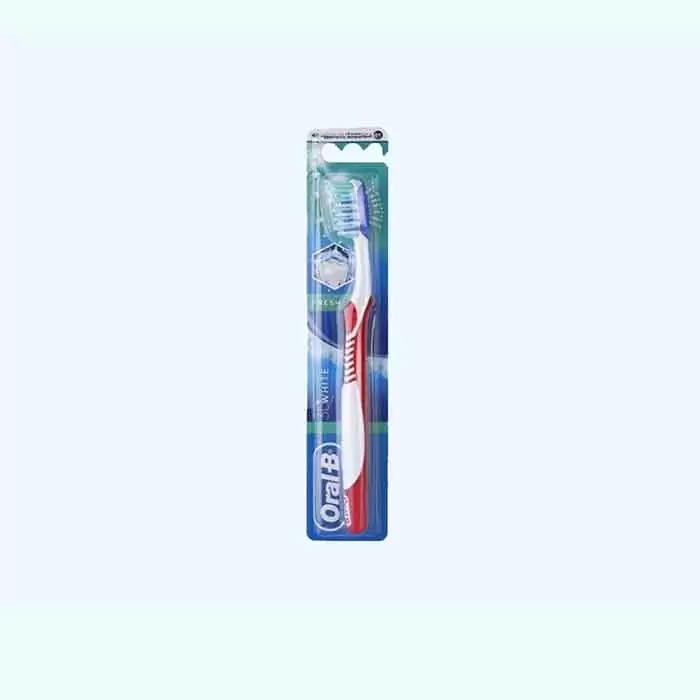 مسواک اورال-بی مدل 3D white با برس متوسط - Image 1
